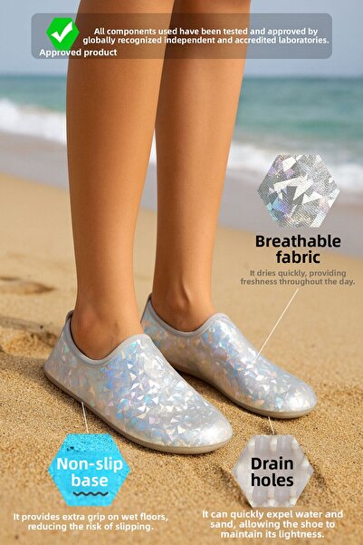 Peluche Ασημένια Γυναικεία Παπούτσια Sea & Pool SILVER Grey