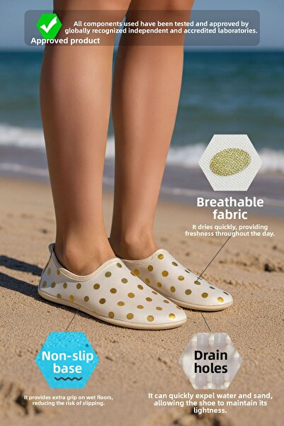 Peluche Gold Dot Γυναικεία Παπούτσια Sea & Pool GOLD-DOT Μπεζ