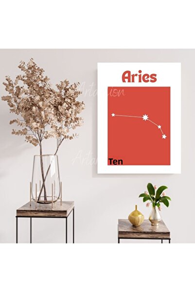 Artarilion Canvas Digital Hd Print Canvas Painting Aries Zodiac Constellation...