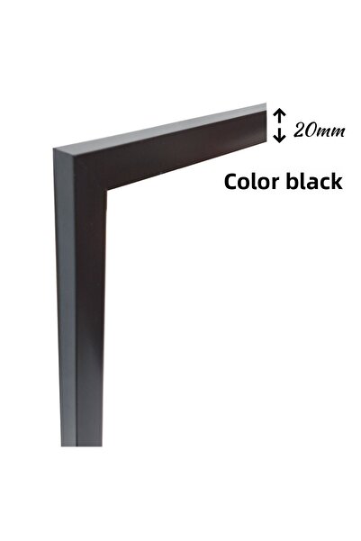 mixefor 1000 Piece Puzzle Frame Black Size 66cm X 48cm Unbreakable Antireflective