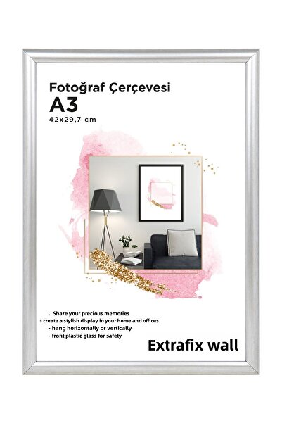 Tekin Ozalit Κορνίζα Α3 Ασημί