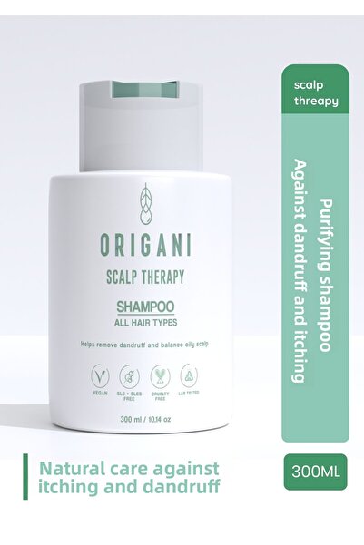 Origani A Purified and Balanced Scalp with Anti-Dandruff Shampoo – Scalp Therapy