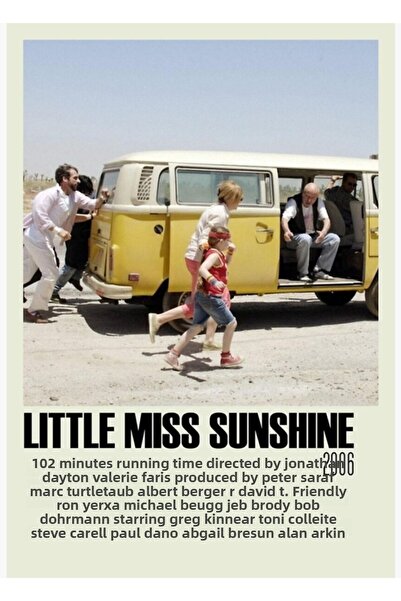 Universal Little Miss Sunshine Alternatif 1 Poster decorativ din lemn pentru ...