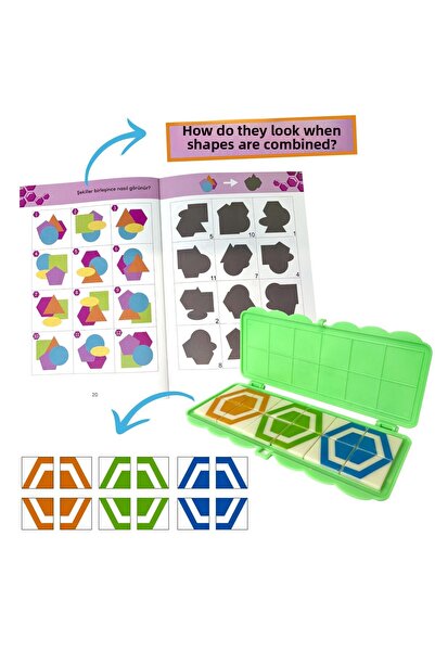 Redka Visual and Auditory Attention Enhancement Set 7 Years Old Box Game Mind...