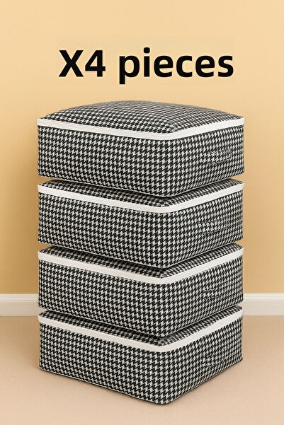 YELLOW STARY HOME DECOR (4 Pcs) Sofa Bed & Bed Base Type Pillow Quilt Storage...