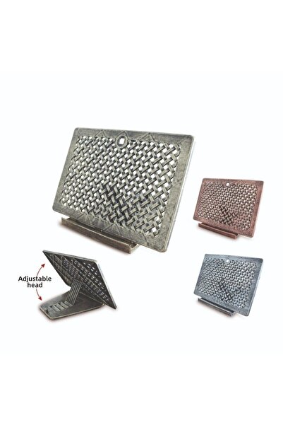 DOĞRU سطح المكتب من البلاستيك العتيق باللون الفضي والذهبي