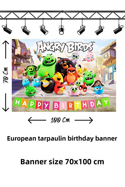 snowparty Θεματικό Πανό Γενεθλίων