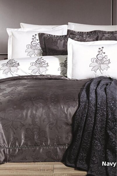 Çeyiz Diyarı Dowry Land Bundle 10 Piece Dowry Set Navy Blue