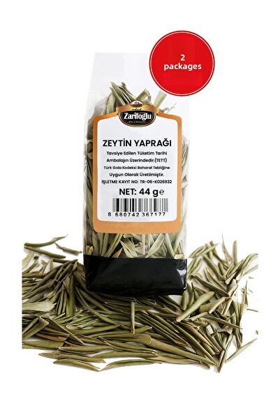 Zarifoğlu Olive Leaf Herb Herb Medicinal Plants 2 x 44 gr