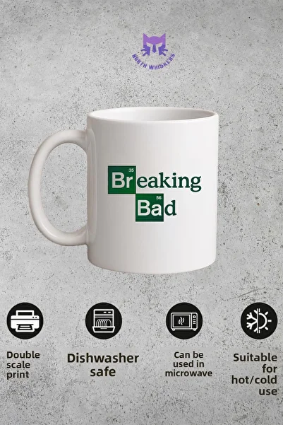 North Whiskers Breaking Bad Printed Gift Mug