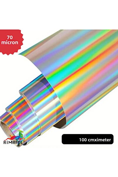 RİMAFOL Rainbow Hologram Film 100Cmx1 Meters 70 Micron
