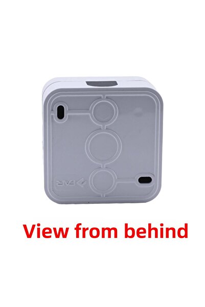 NZB مقبس توصيل أحادي الطور مثبت على السطح، مقبس توصيل مربع، مقبس توصيل لاسلكي مع كлемز 220 فولت