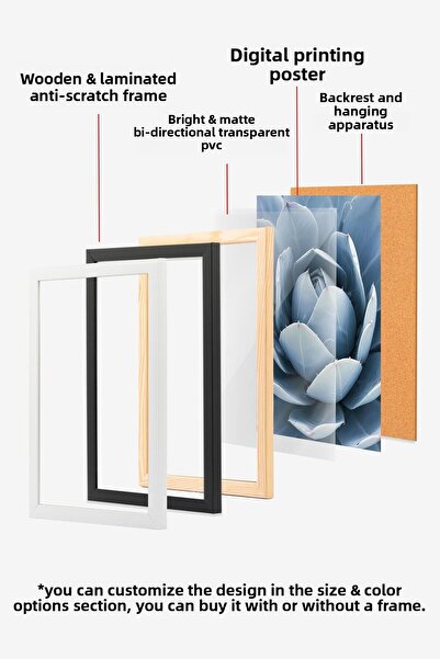 Postifull Tablou cu rama alba, poster de Anul Nou cu rama, Ready for Christmas Comfort Series NR:108664