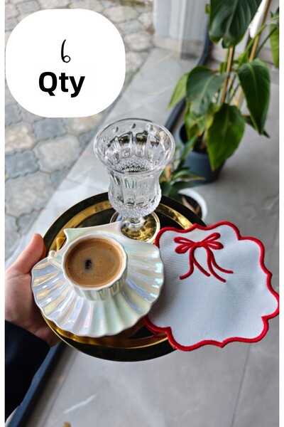 Kübra Nakış Tasarım Embroidered Ribbon Napkin