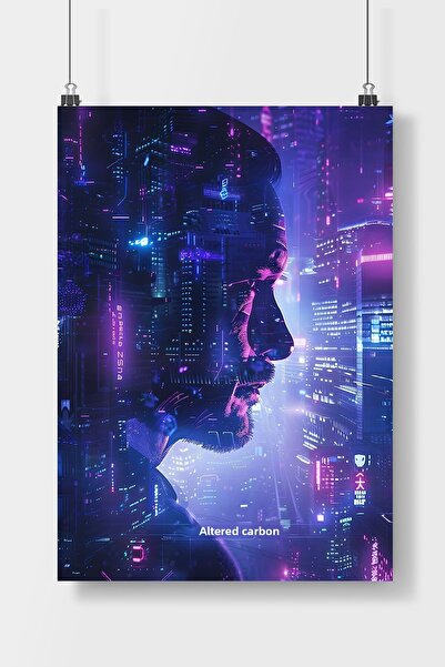 Luna Marissa Αλλαγμένη αφίσα τοίχου χωρίς πλαίσιο από άνθρακα