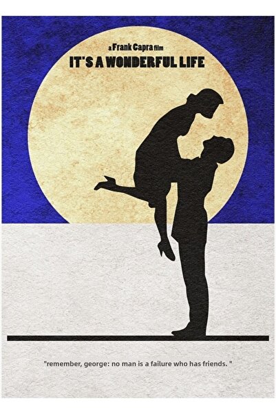 Universal Poster decorativ din lemn cu mesajul „Viața este minunată”