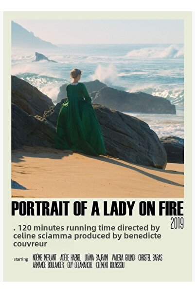 Universal Portretul unei doamne în flăcări Alternativă (1) Tablou Poster din ...