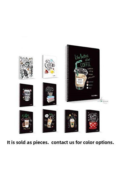 ÇINAR DEFTER Σημειωματάριο με Σπιράλ Πλαστικό Εξώφυλλο Καφέ Χρώματος Α4, 72 Φ...