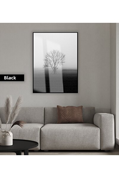 Harikabirev HARİKABİREV | MODEL DE PĂRĂTĂ DEȘTEPTĂ NEGRĂȘI ALBĂ | TABLA DE STICLA TEMPLATA CU CADRU, SIMPLE, VERTICALA