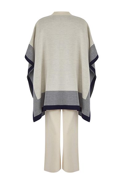 Trendyol Modest Navy Blue Relaxed Pike Plain Knitwear Hijab Bottom - Top Set Tctaw25Us00018