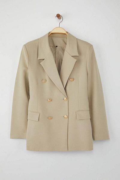 Trendyol Collection Mink Blazer Jacket Twoaw26Bc00021