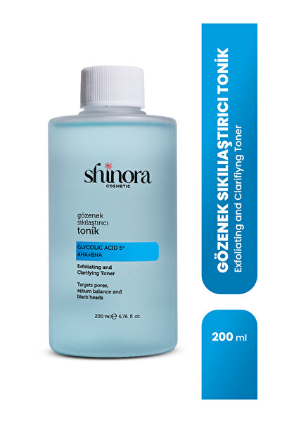 Shinora Cosmetic Shinora Canlandırıcı Ve Gözenek Sıkılaştırıcı Glikolik Asit ...