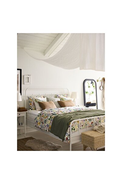 IKEA STRANDLUMMER 
 set cuvertură de pilota pentru o persoană, multicolor, 150x200/50x60 cm