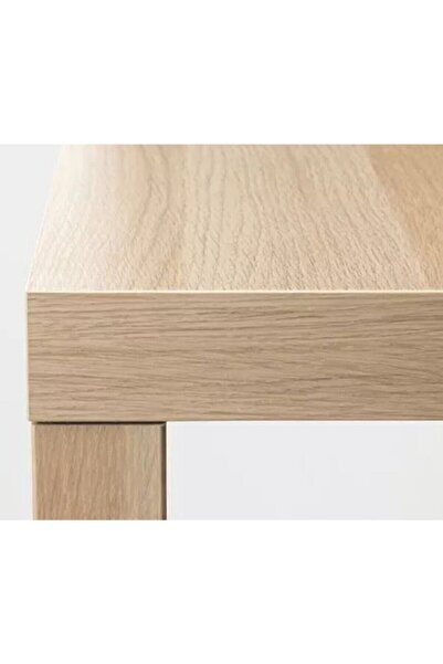IKEA Lack Sehpa Akça Ağaç Rengi - Uzunluk 55 Cm, Genişlik 55 cm Yükseklik 45 cm