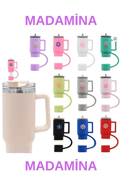 madamina 2 Adet 10 Mm Stnley Için Silikon Pipet Tıpası Kapağı Şekilli Quencher Pipet Tıpası, Silikon Kapak