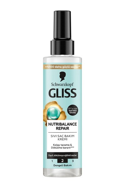 Gliss Nutri Balance Sıvı Saç Kremi 200 Ml