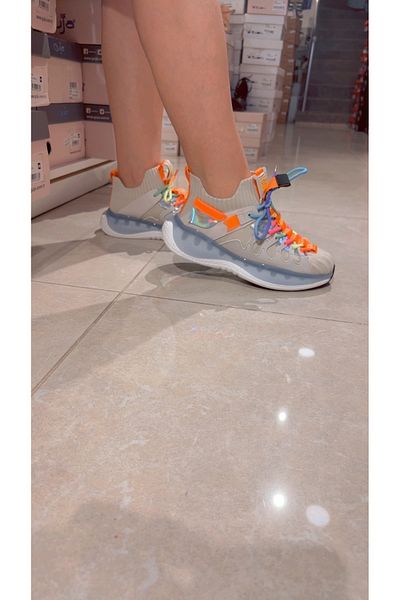 Guja Arme City Ac2025Y433-01 Colorful Multi Lace-Up Sports Shoes (the Mold Is 1 Size Smaller)