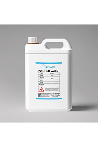 KİMYASAL EVİ 055 Saf Su -purıfıed Water 5 Lt
