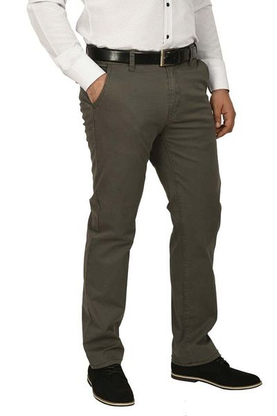 Realize Men's trousers, with slant pockets, dusty khaki