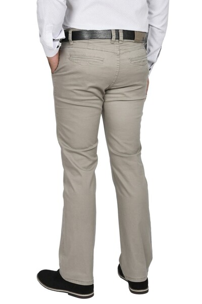 Realize Men's trousers, with slant pockets, light gray