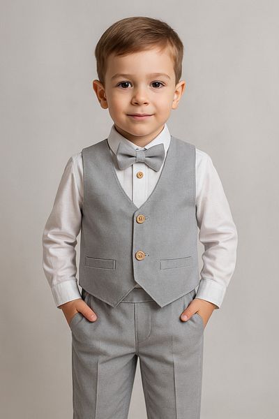 Çelix Kids Boy's London Vest Suit