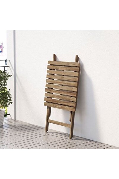 IKEA Askholmen Katlanabilir Masa, Açık Kahverengi