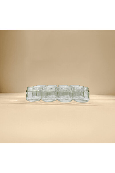 Sarkap Home 12'li 300 ml Kapaksız Cam Kavanoz Seti