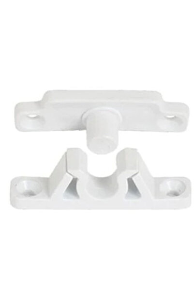 AYRINTISHOP Paravan alb din PVC - Ușă, fereastră și încuietoare