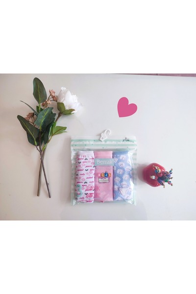 Berrak 3 Pack Children's Panties 95% Cotton/5% Elastane