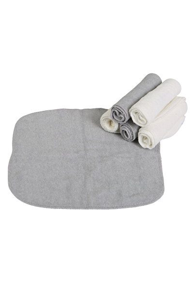 Baby Shez 100% Cotton Set of 6 Newborn Baby Towel Mouth Wipes