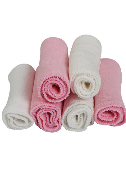 Baby Shez 100% Cotton Set of 6 Newborn Baby Towel Mouth Wipes