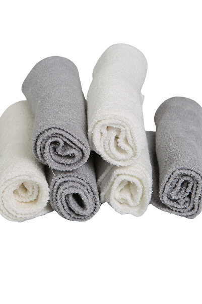 Baby Shez 100% Cotton Set of 6 Newborn Baby Towel Mouth Wipes