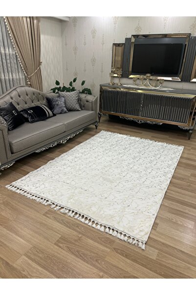 Bordo Halı Bambu Yıkanabilir Kaymaz Oturma Odası Salon Mutfak Çocuk Odası Hal...