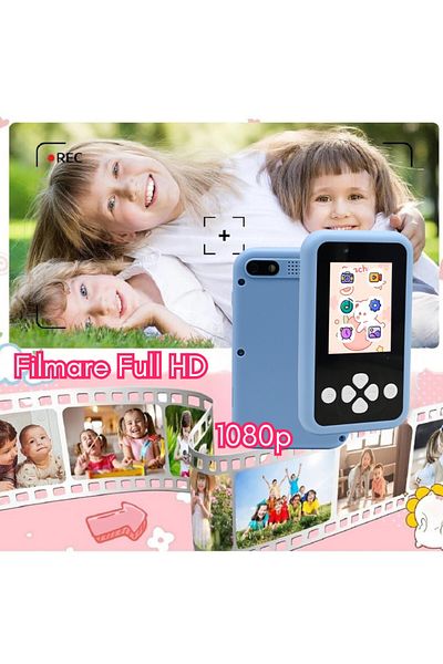 SMARTIC Camera, Full HD 1080p, 2.4”, 600mah, Games, Mp3, Memory Card Gift