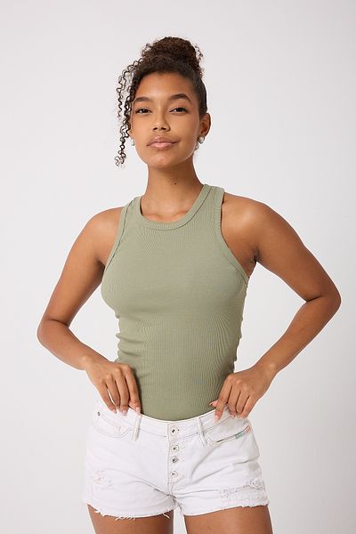 MrrMajestic Halter Collar Rambo Camisole Women's T-Shirt - Single Package -