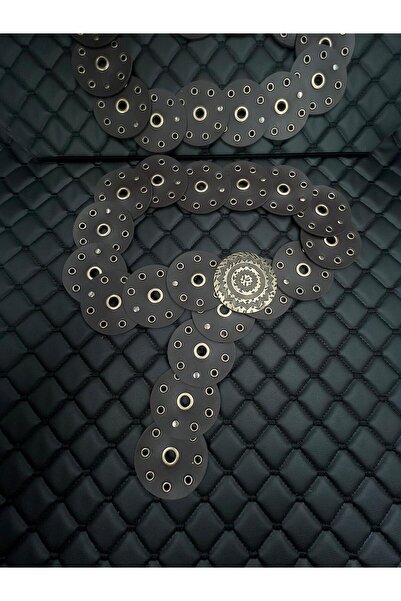 Descoin Καφέ/Γυναικεία Cowboy Trend Γυναικεία ζώνη, Ζώνη παλτό,