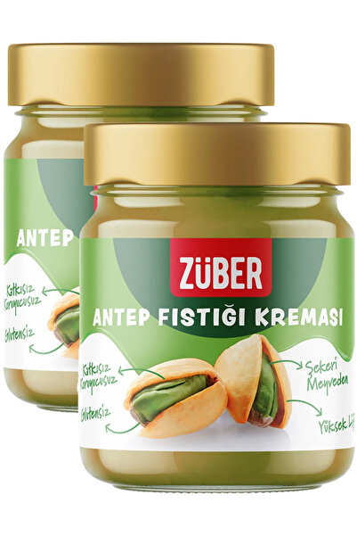 Züber Antep Fıstığı Kreması 200 gr x 2 Adet
