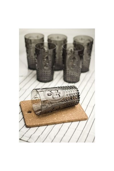 Depa Acrylic Smoked 6-Piece Tall Cup
