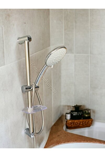 RENKYAPI Height Adjustable, Functional Hose, Shower Phone Head, Shower Holder, Bathroom Shower Cabin, Spiral