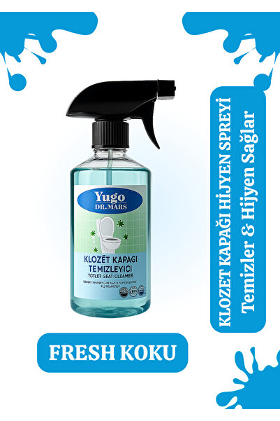 YUGODRMARS Klozet Kapağı Temizleyici Yüzey Dezenfektan Sprey Hijyen 500ml